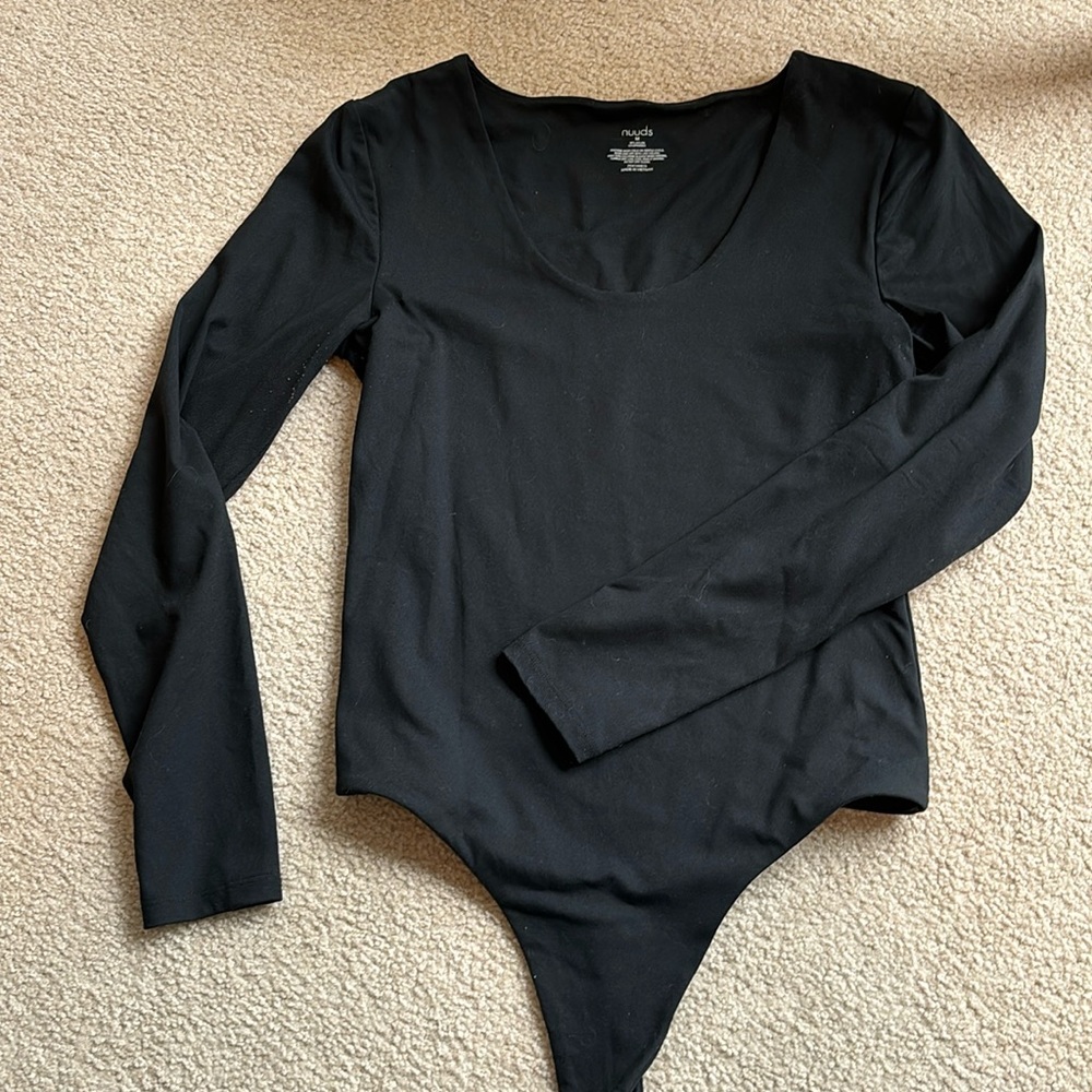 Nuuds scoop neck bodysuit